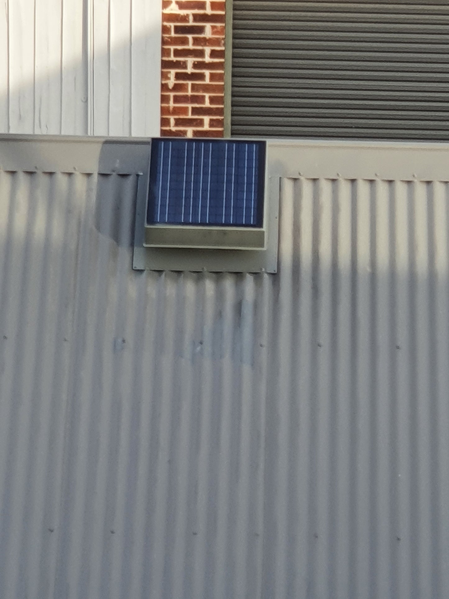 Vogue – stylish, low-profile home solar ventilator.