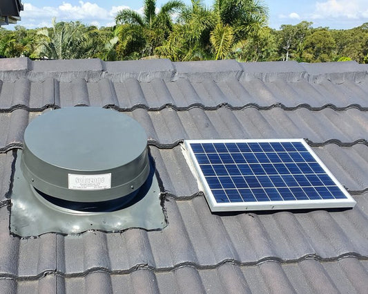 Alley Cat – roof ventilator with a soft base that shapes to tile roofs.