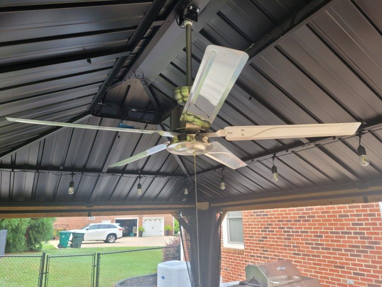Solazone stainless-steel solar ceiling fan