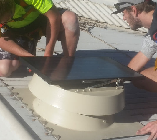 Ventura – largest 40w solar roof ventilator