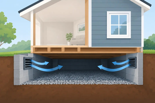 Damp Crawlspace Ventilation That Protects Your Home