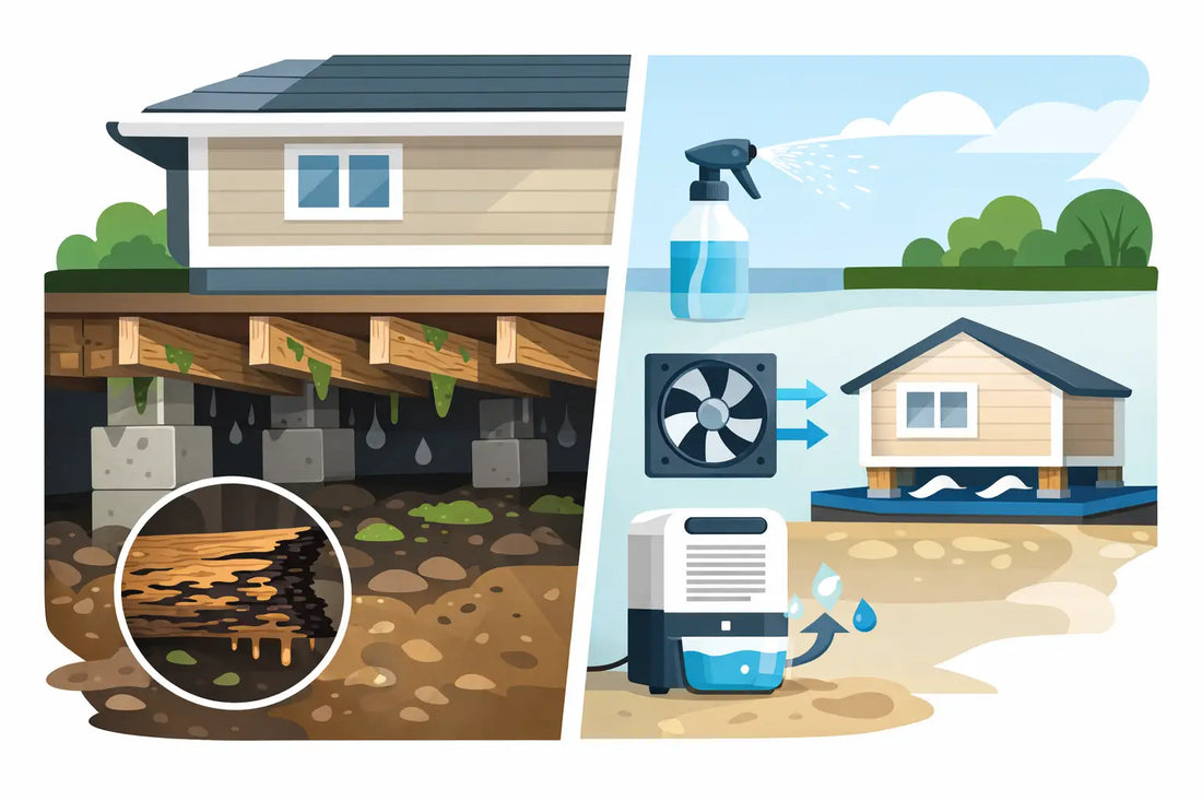 How to Stop Mould Under House Before Rot Starts