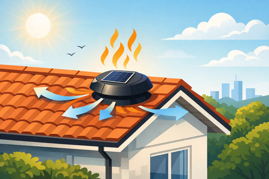Solar Roof Ventilator for Cooler Australian Homes