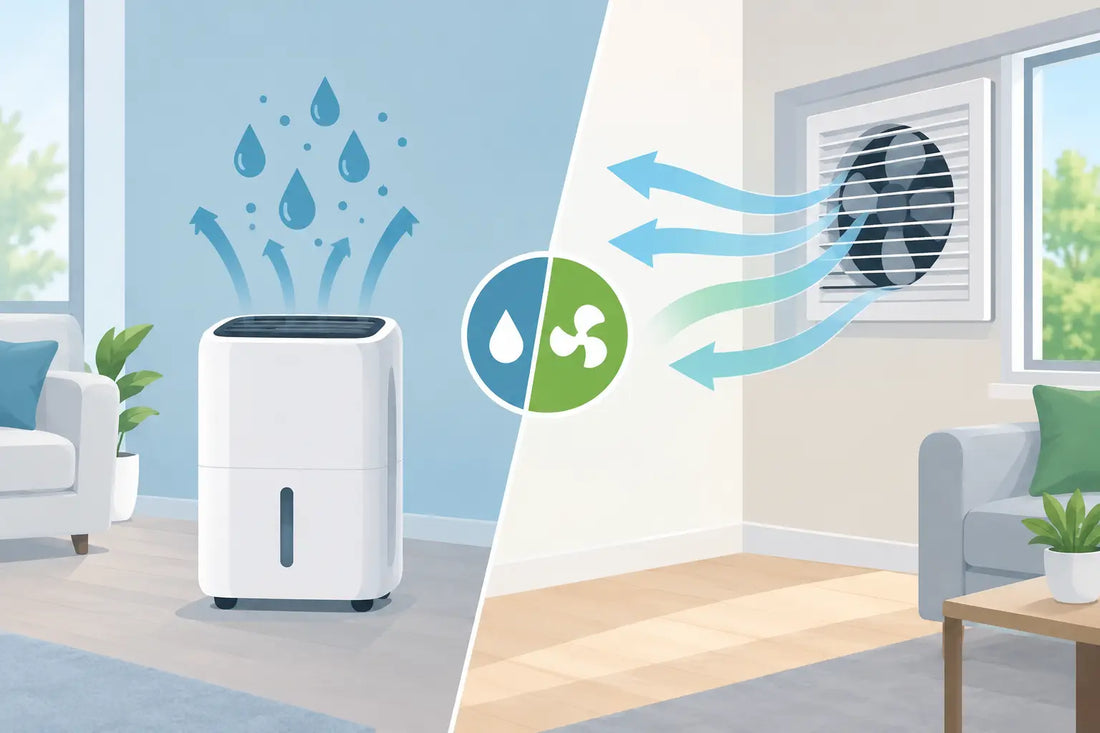 Dehumidifier Versus Ventilation: Which Works?