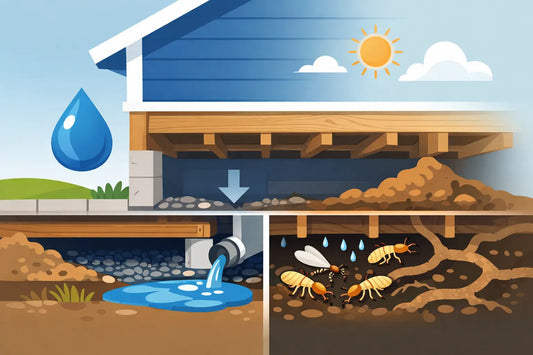 Termite Prevention Starts With a Dry Sub-Floor