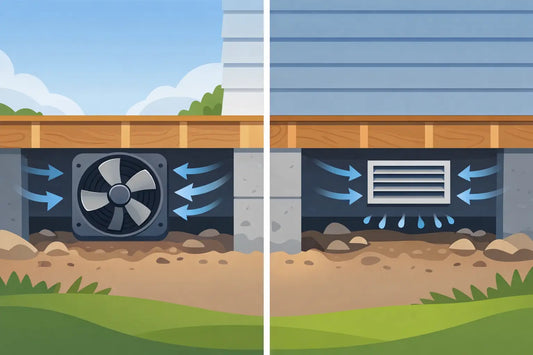 Subfloor Fans Versus Vents: Which Works Best?