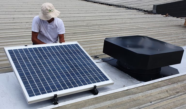 Solar-powered Roof Ventilators
