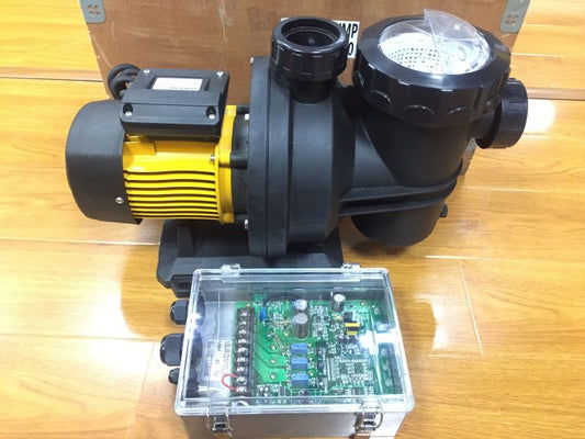 500-watt Solar-powered pool pump with solar controller