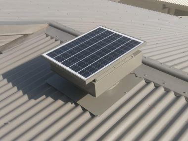 Solazone Tempo with 700mm compact base, and adjustable solar panel