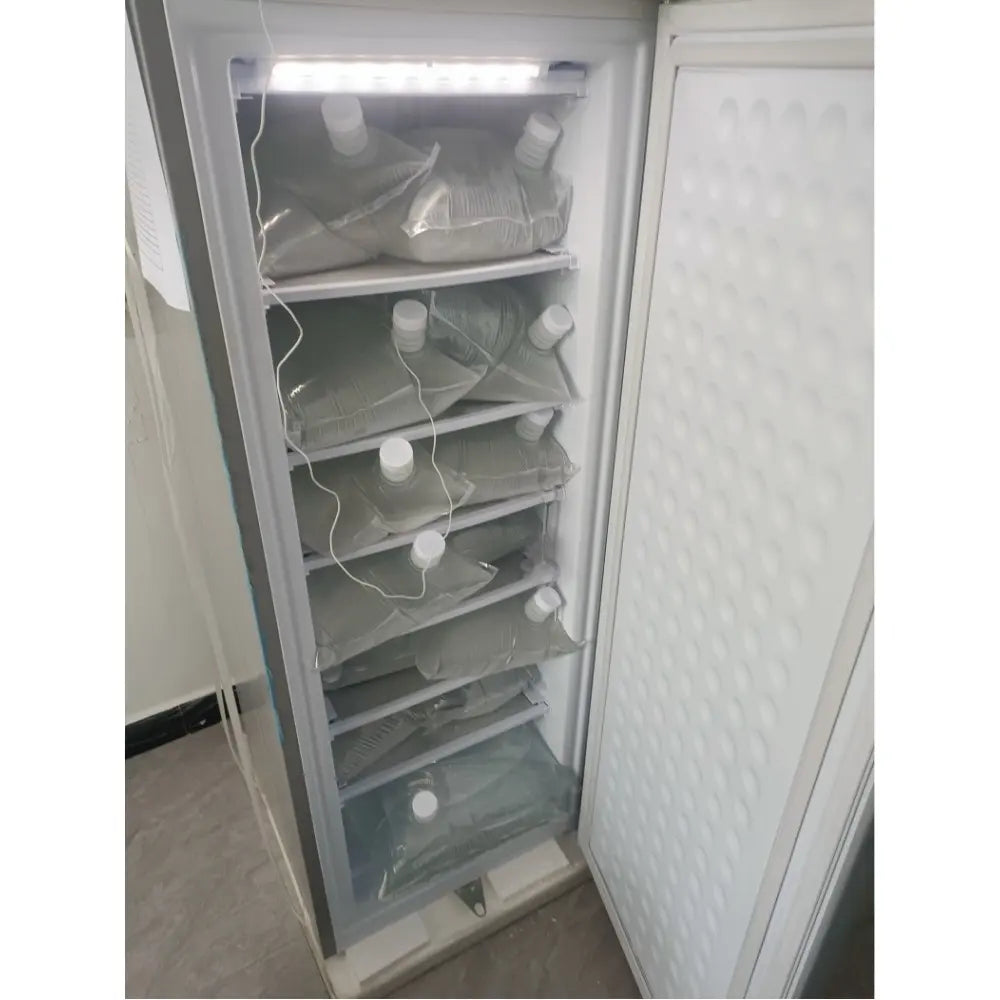 Performance testing 190-litre upright DC freezer